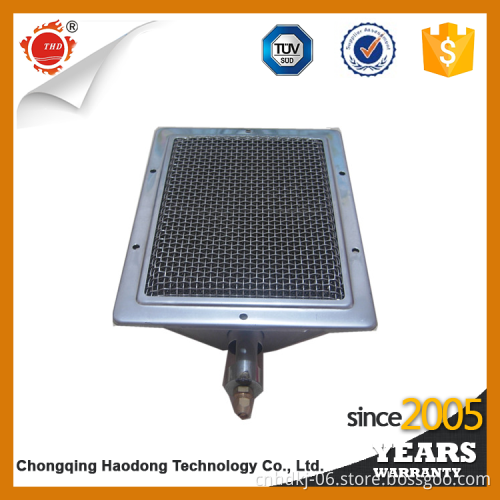 Catalytic combustion infrared searing burners for char broil 3 burner gas grill